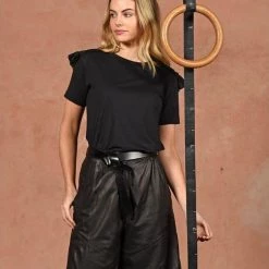 Maud Dainty MA Dainty - SERVE - Top - Black DTY03314