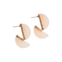 Tea Lily Eb & Ive - Solo Moon Earring Blush 2450902