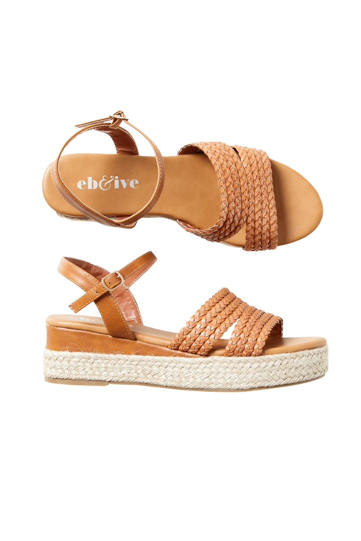 Eb & Ive - Wilder Wedge - Tan Shoes 3 Eb & Ive - Wilder Wedge - Tan Shoes