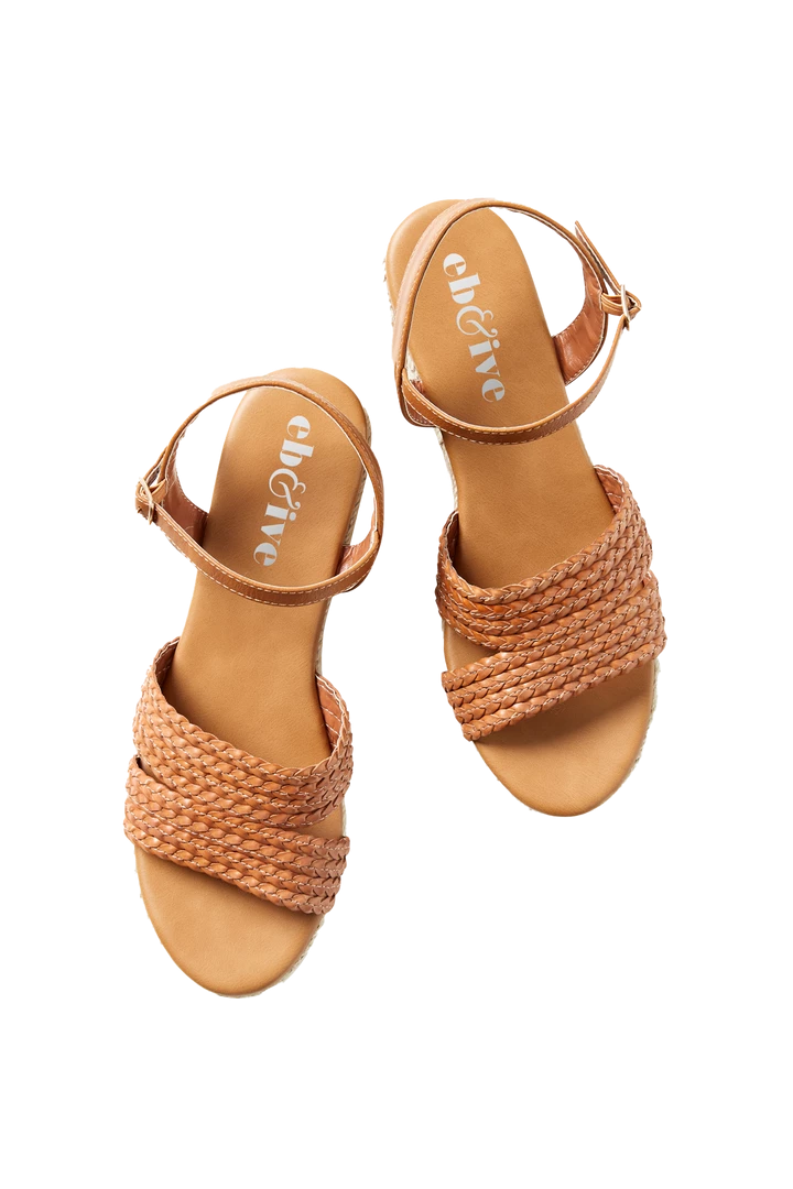 Eb & Ive - Wilder Wedge - Tan Shoes 4 Eb & Ive - Wilder Wedge - Tan Shoes