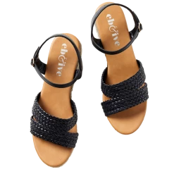 Eb & Ive - Wilder Wedge - Black Shoes