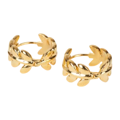 Tea Lily Eb & Ive - Legacy Earring Gold Leaf 2469304