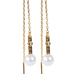 Tea Lily Eb & Ive - Legacy Earring Pearl Chain 2469306