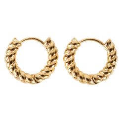 Tea Lily Eb & Ive - Legacy Earring Gold Twist 2469308