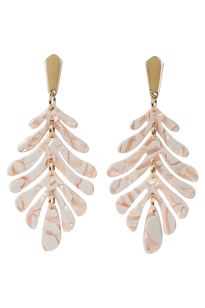 Tea Lily Eb & Ive - Villager Fern Earring Sahara 2469701 3 Tea Lily Eb & Ive - Villager Fern Earring Sahara 2469701