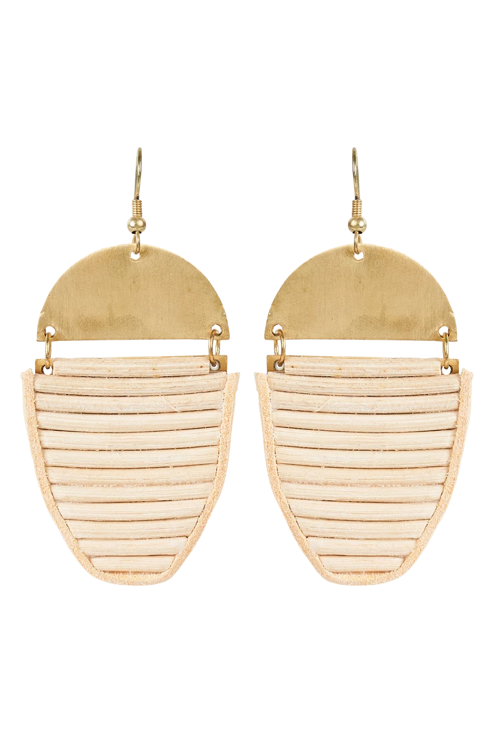 Tea Lily Eb & Ive - Jungle Earring Brass 2470501 4 Tea Lily Eb & Ive - Jungle Earring Brass 2470501