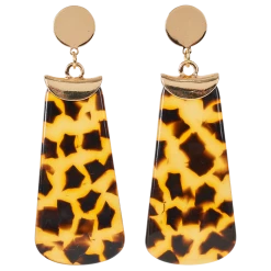 Tea Lily Eb & Ive - Tribal Drop Earring Leopard 2470803