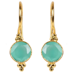 Tea Lily Eb & Ive - Eden Stone Earring Sea 2470902