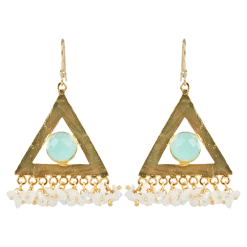 Tea Lily Eb & Ive - Eden Sea Bead Earring 2471003