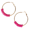 Tea Lily Eb & Ive - Paradiso Hoop Earring Flamingo 2471702