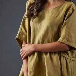 Eb & Ive - Capella Top - Dijon - One Size