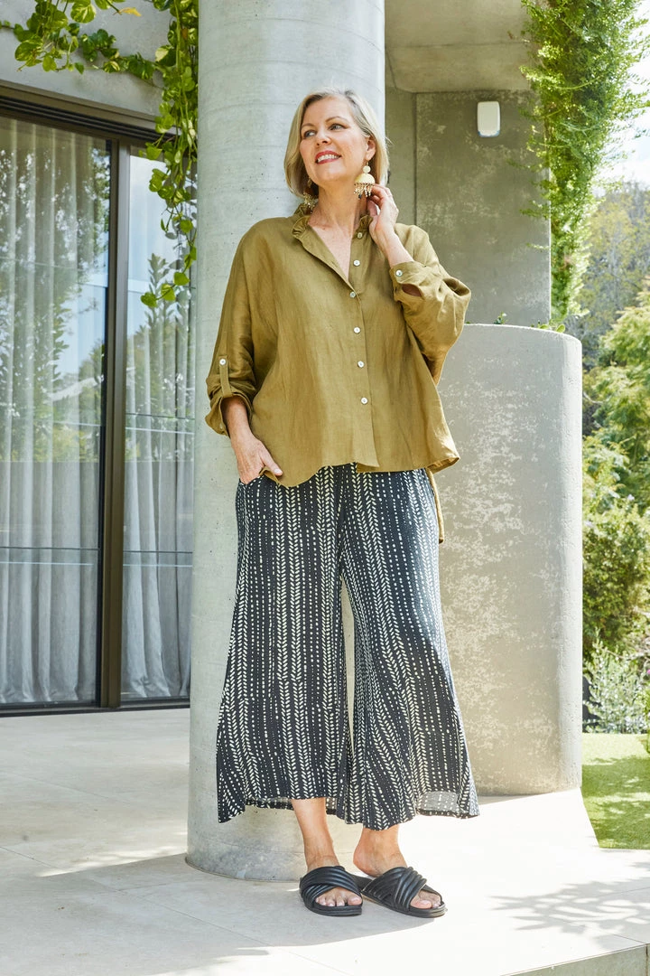 Eb & Ive - Capella Frill Shirt - Dijon - One Size 4 Eb & Ive - Capella Frill Shirt - Dijon - One Size