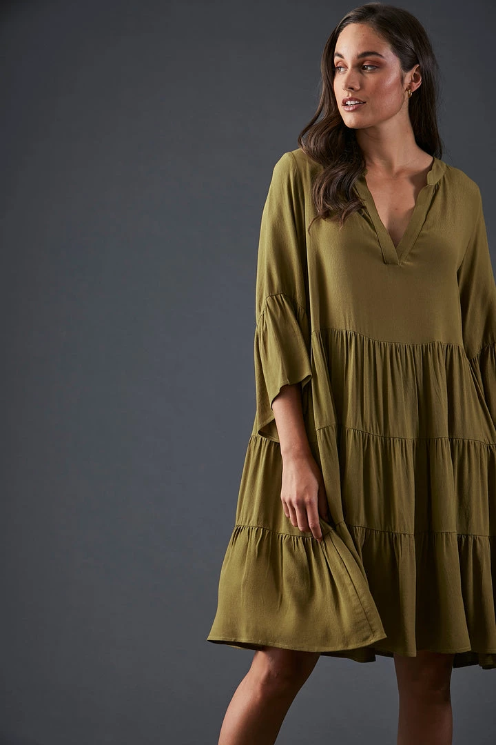 Eb & Ive - Bangalay Dress - Dijon 4 Eb & Ive - Bangalay Dress - Dijon