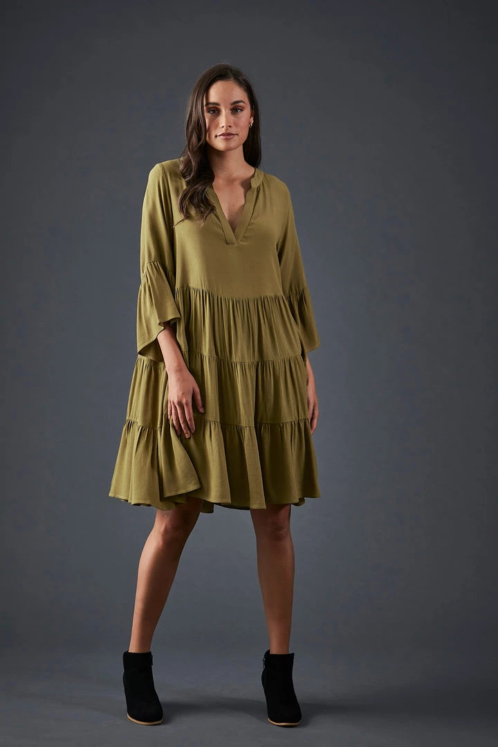 Eb & Ive - Bangalay Dress - Dijon 3 Eb & Ive - Bangalay Dress - Dijon