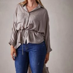 Eb & Ive - Adelphi Shirt - Tusk - One Size 11 Eb & Ive - Adelphi Shirt - Tusk - One Size