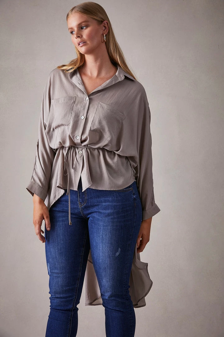 Eb & Ive - Adelphi Shirt - Tusk - One Size 6 Eb & Ive - Adelphi Shirt - Tusk - One Size