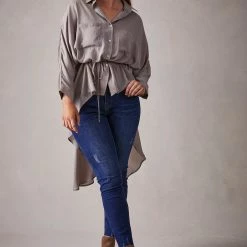 Eb & Ive - Adelphi Shirt - Tusk - One Size