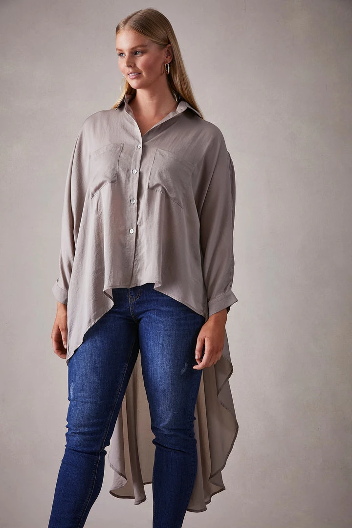 Eb & Ive - Adelphi Shirt - Tusk - One Size 8 Eb & Ive - Adelphi Shirt - Tusk - One Size