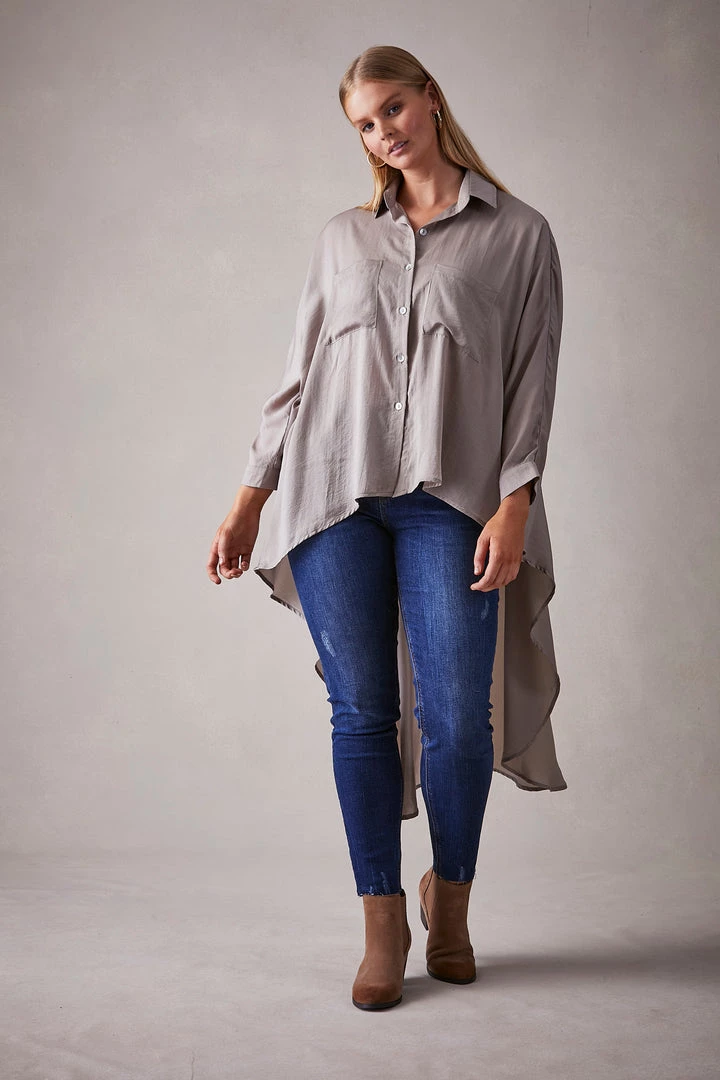 Eb & Ive - Adelphi Shirt - Tusk - One Size 5 Eb & Ive - Adelphi Shirt - Tusk - One Size