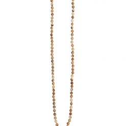 Tea Lily Eb & Ive - Raine Stone Necklace - Winter, Mystic, Olive, Acorn Or Henna