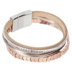 Tea Lily Eb & Ive - Bangalay Cuff - Copper, Chrome Or Bronze