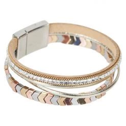 Tea Lily Eb & Ive - Bangalay Cuff - Copper, Chrome Or Bronze