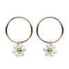 Tea Lily Eb & Ive - Capella Dainty Earring - Daisy 2488101