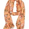Isle Of Mine - Flourish Scarf Rust