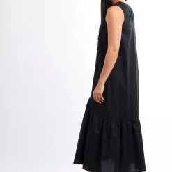 SALE - Foil - Lift Your Game Peplum Dress - Black CFO6660