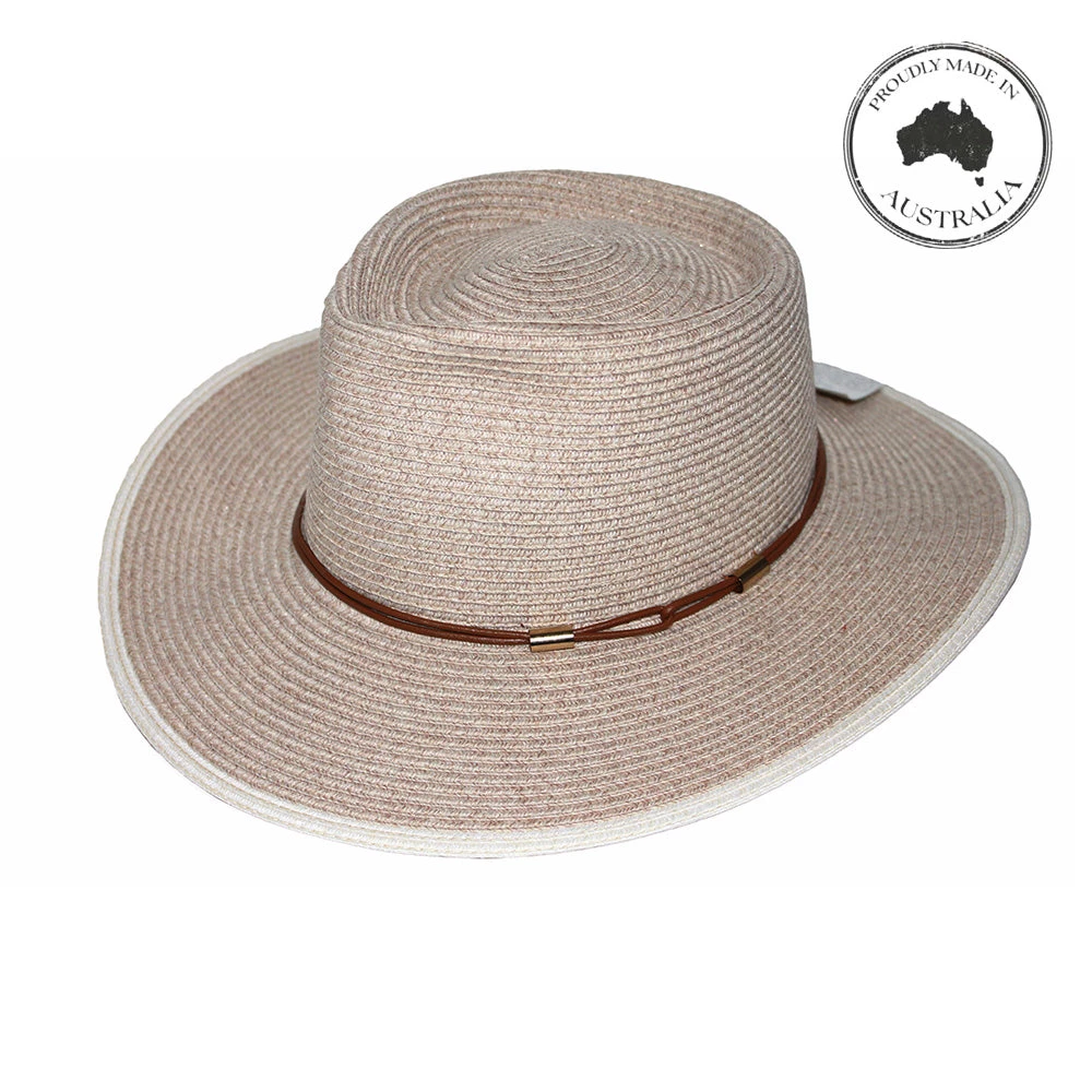 Canopy Bay By Deborah Hutton - Hat - Highland Fedora - Camel/Ivory 8 Canopy Bay By Deborah Hutton - Hat - Highland Fedora - Camel/Ivory