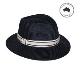 Canopy Bay By Deborah Hutton - Hat - Huntingdale - Navy/White/Light Taupe 15 Canopy Bay By Deborah Hutton - Hat - Huntingdale - Navy/White/Light Taupe