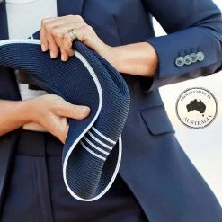 Canopy Bay By Deborah Hutton - Hat - Bonville - Navy/White