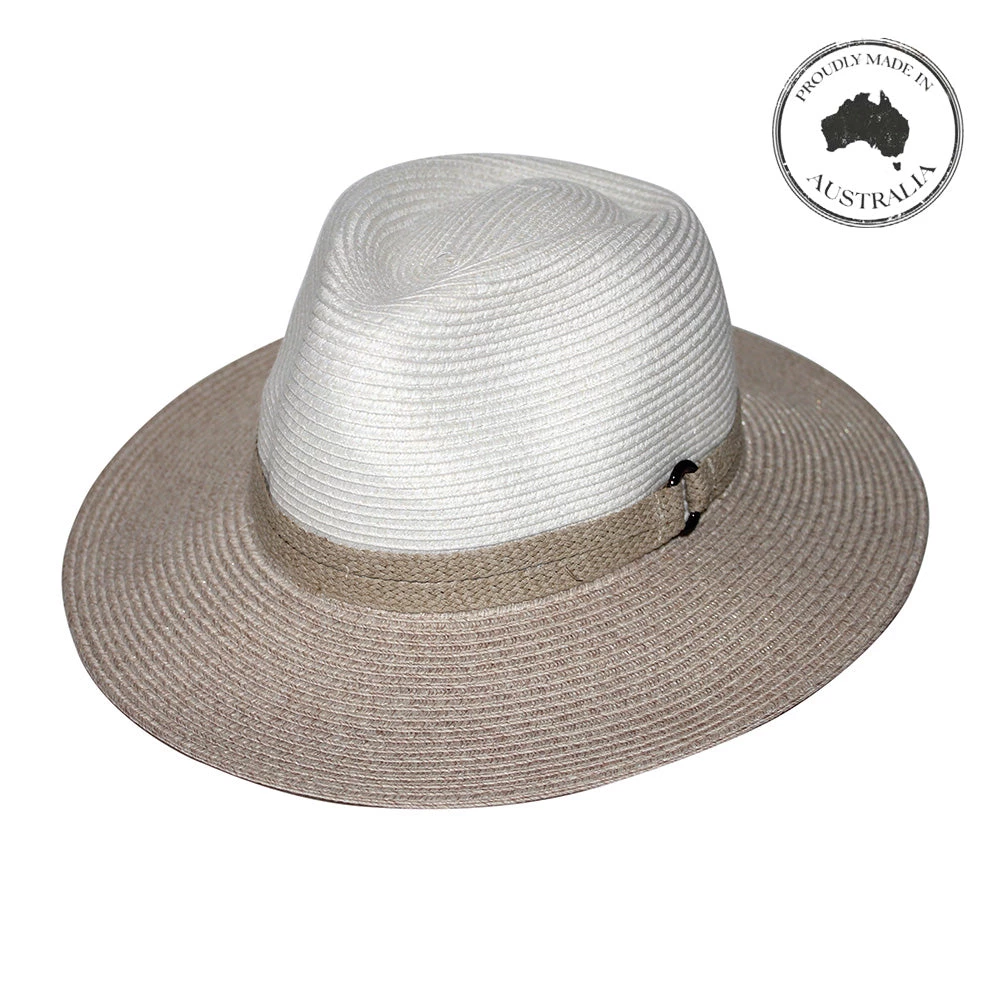 Canopy Bay By Deborah Hutton - Hat - Parsley Bay - Ivory Mix Camel 6 Canopy Bay By Deborah Hutton - Hat - Parsley Bay - Ivory Mix Camel