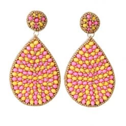 Haven - Nevis Teardrop Flamingo Earring 7746403