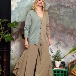 Maud Dainty MA Dainty - WOYLIE - Pant - Black, Bran, Soft Green DTY03185