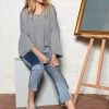 Maud Dainty SALE - MA Dainty - SMASH - Top - Smokey Blue DTY03343