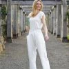 Maud Dainty SALE - MA Dainty - MAGPIE - Pant - White DTY03082