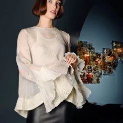 Maud Dainty MA Dainty - Gate - Top - Gold Shimmer DTY03504