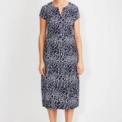 SALE - Verge - Acrobat Blink Echo Dress - French Ink 7697LW Verge + Lilac & Sage