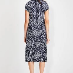 SALE - Verge - Acrobat Blink Echo Dress - French Ink 7697LW Verge + Lilac & Sage