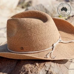 Canopy Bay By Deborah Hutton - Hat - Bedarra II - Natural W White Trim
