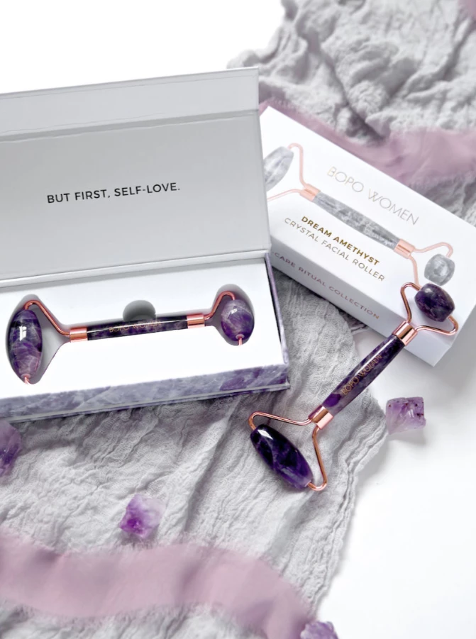 Bopo Women - Amethyst Facial Roller 5 Bopo Women - Amethyst Facial Roller