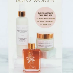Bopo Women - Super Soother Trio - Face Oil, Cleanser & Moisturiser Bopo Women - Wellness & Beauty