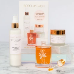 Bopo Women - Super Soother Trio - Face Oil, Cleanser & Moisturiser Bopo Women - Wellness & Beauty