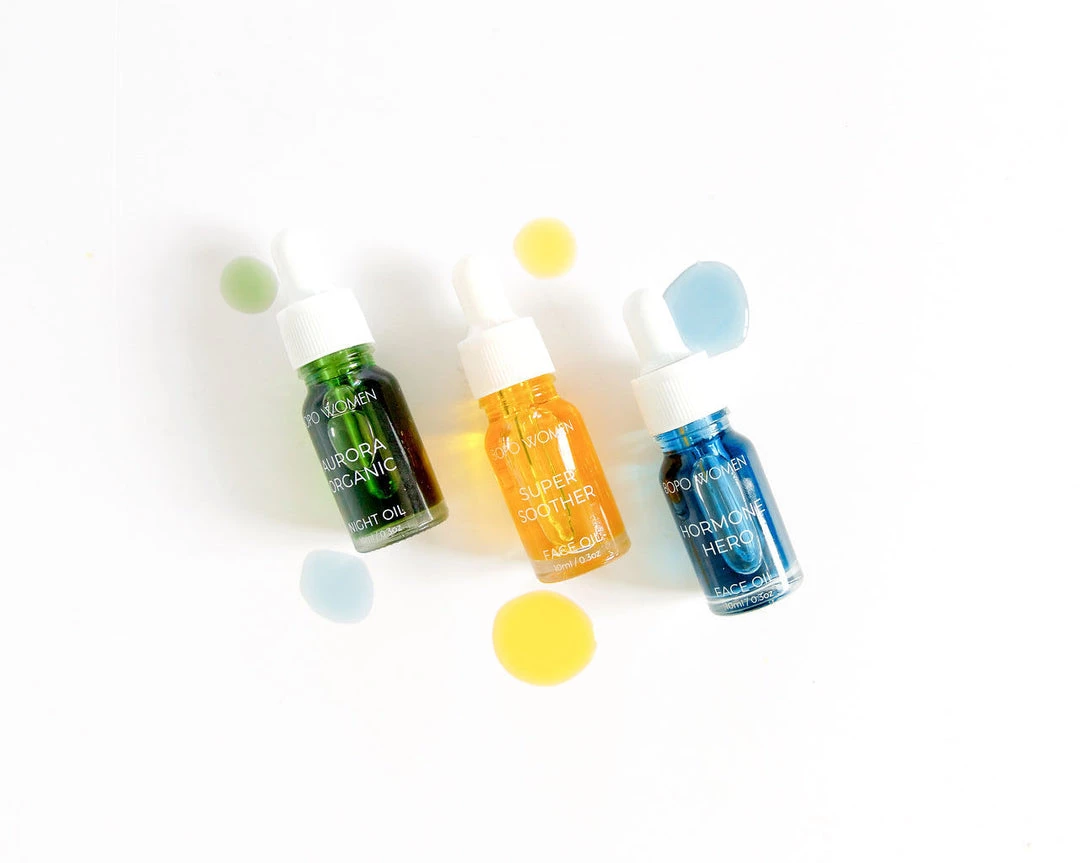 Bopo Women - Mini Face Oil Sampler Trio 5 Bopo Women - Mini Face Oil Sampler Trio