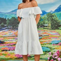 Trelise Cooper Coop By Trelise Cooper Coop - Shake Rib Up Dress - White