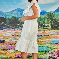 Trelise Cooper Coop By Trelise Cooper Coop - Shake Rib Up Dress - White