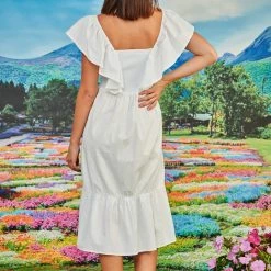 Trelise Cooper Coop By Trelise Cooper Coop - Shake Rib Up Dress - White