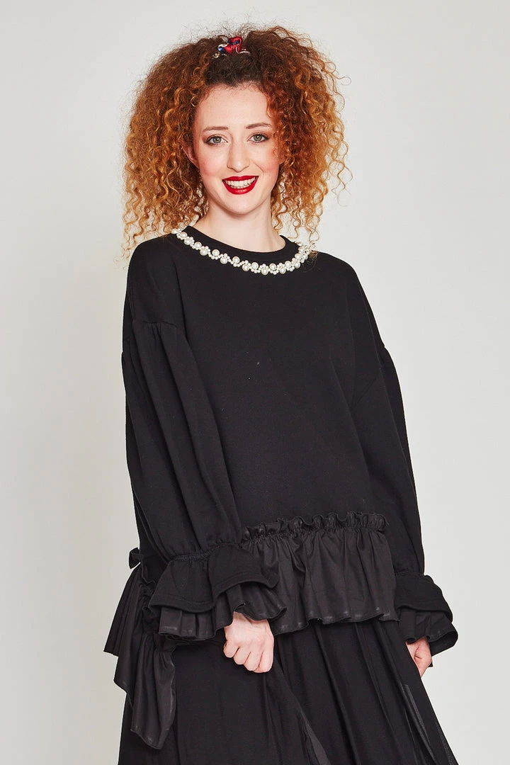 Trelise Cooper Curate - Pearl My Soul Jumper - Black