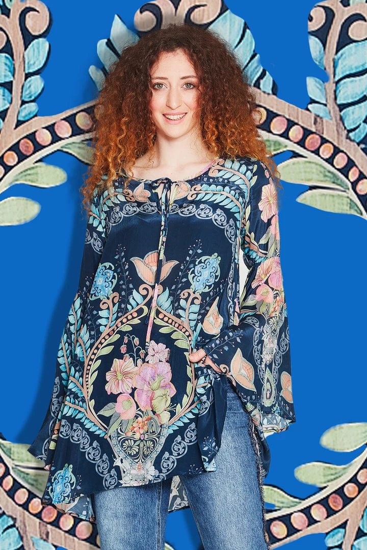 Trelise Cooper Curate - Kiss + Bell Top - Navy Curate By Trelise Cooper